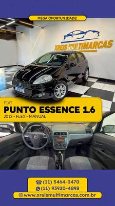 FIAT PUNTO 1.6 ESSENCE 16V FLEX 4P MANUAL FIAT PUNTO 1.6 ESSENCE 16V FLEX 4P MANUAL